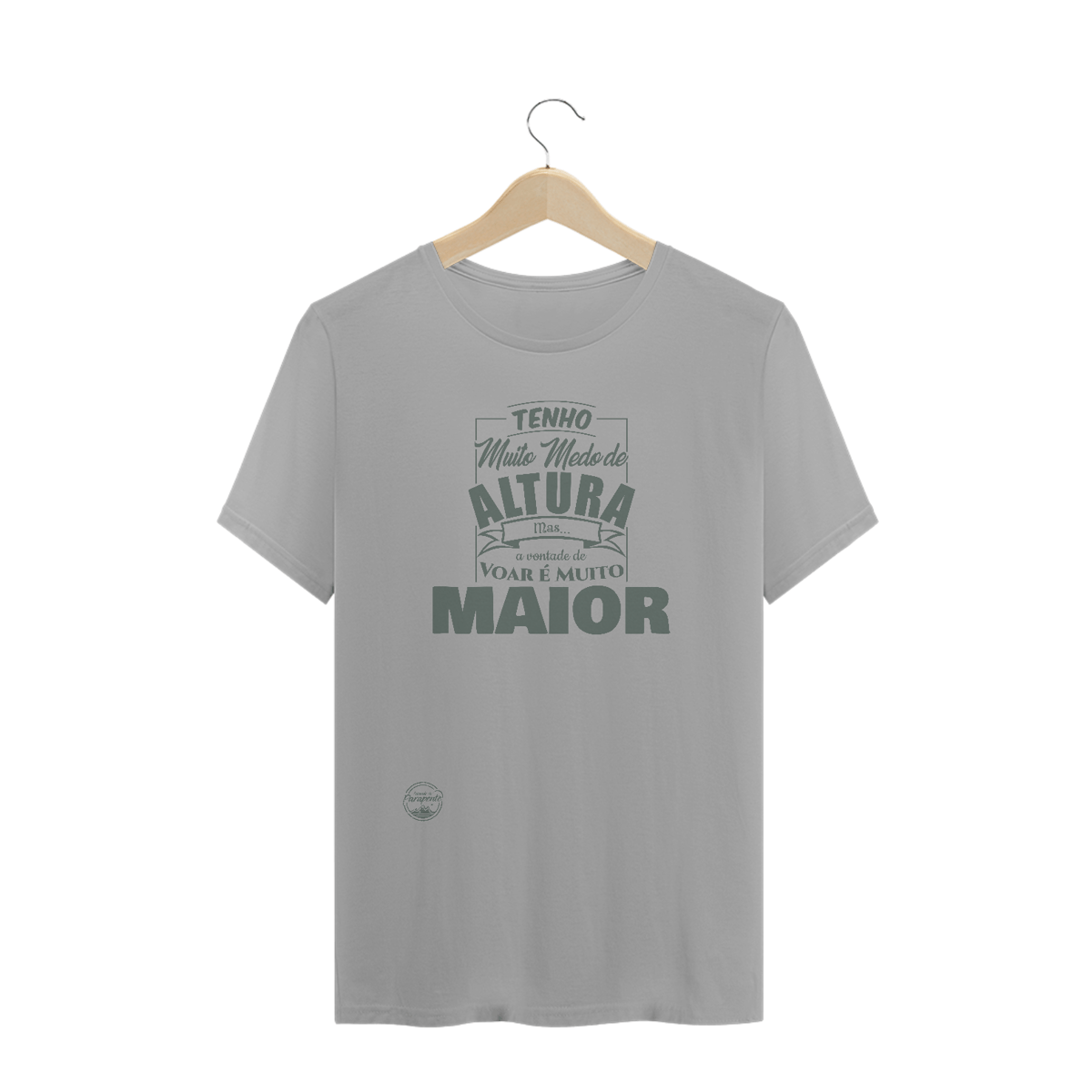 Nome do produto: Camiseta Medo de Altura