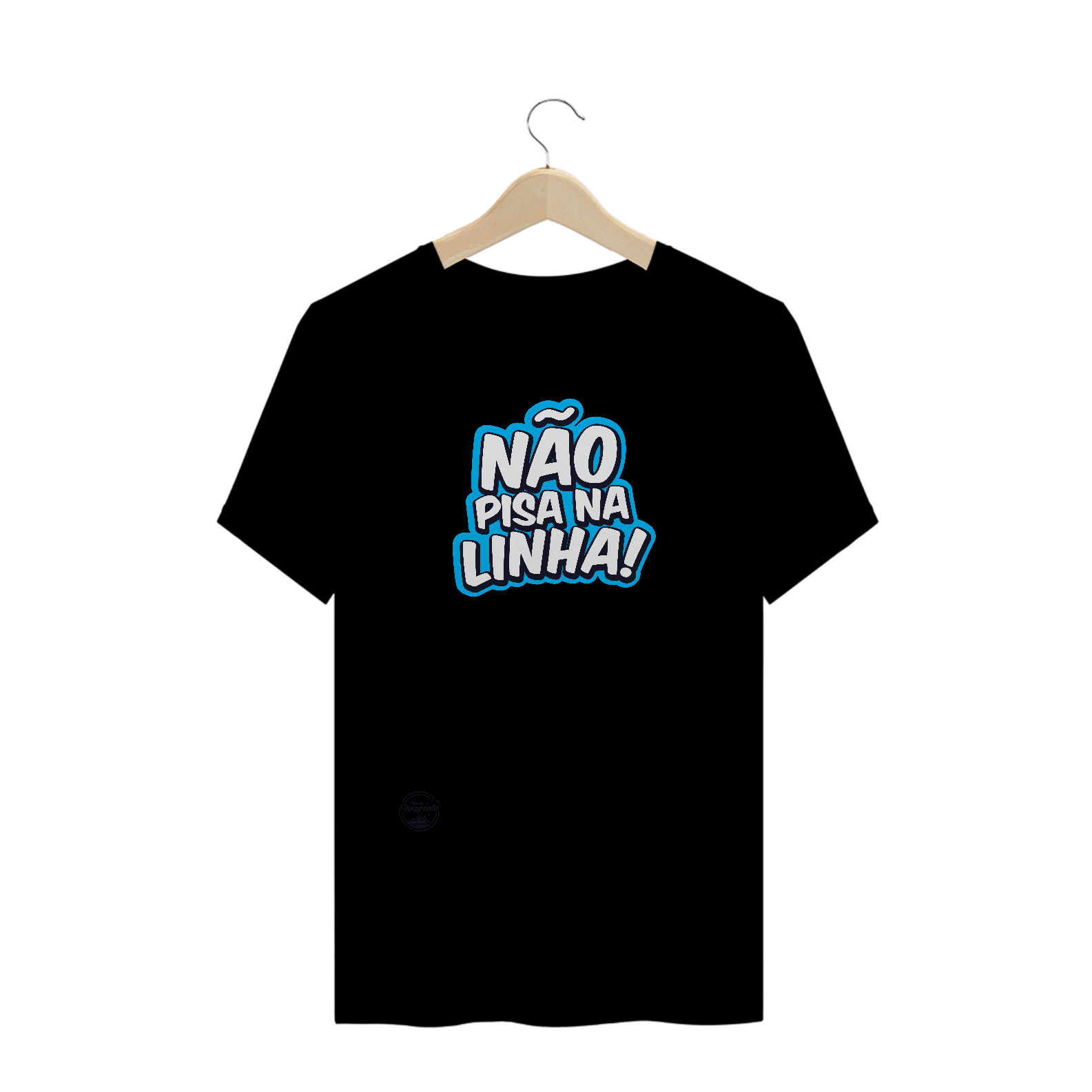 Camiseta Não Pisa na Linha