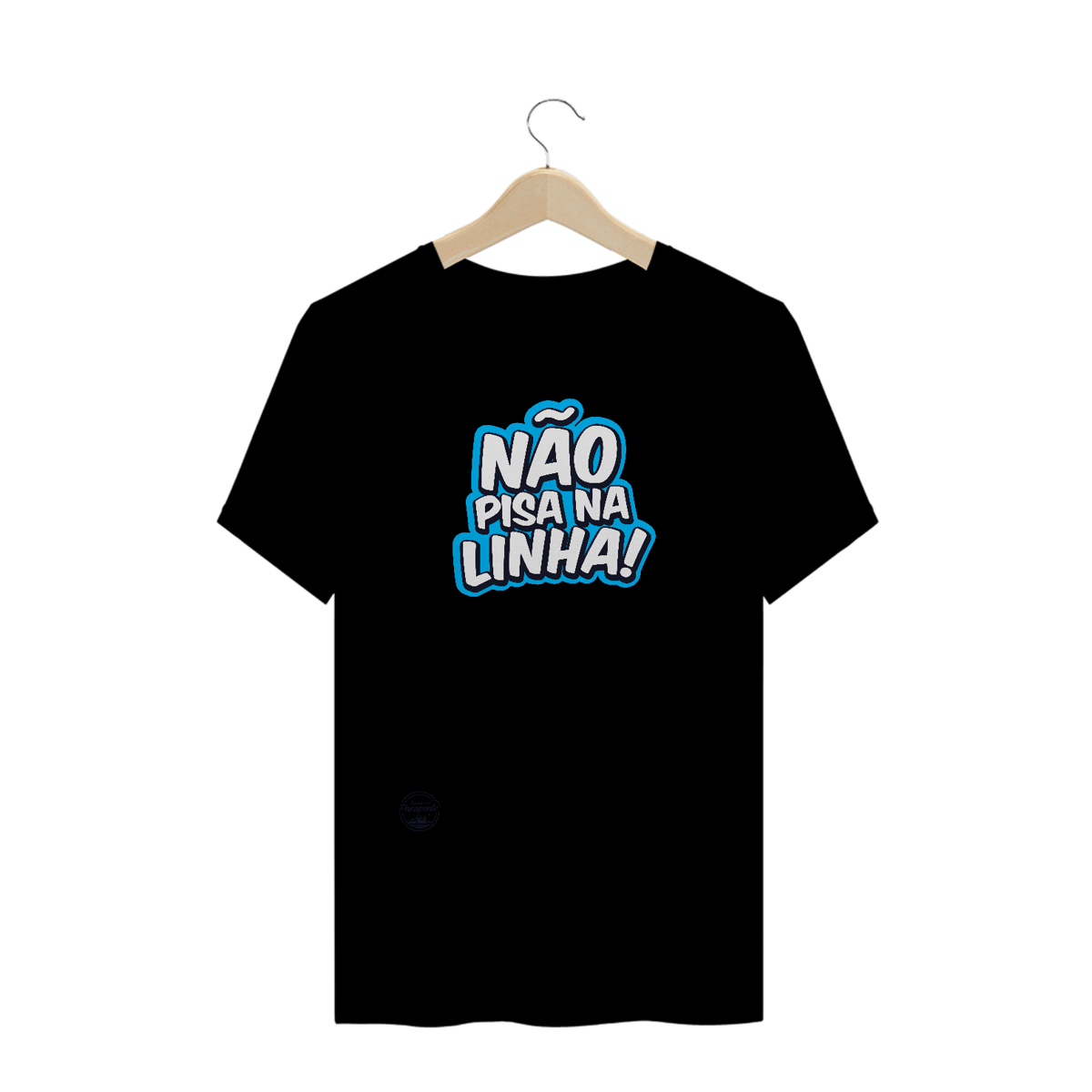 Nome do produto: Camiseta Não Pisa na Linha