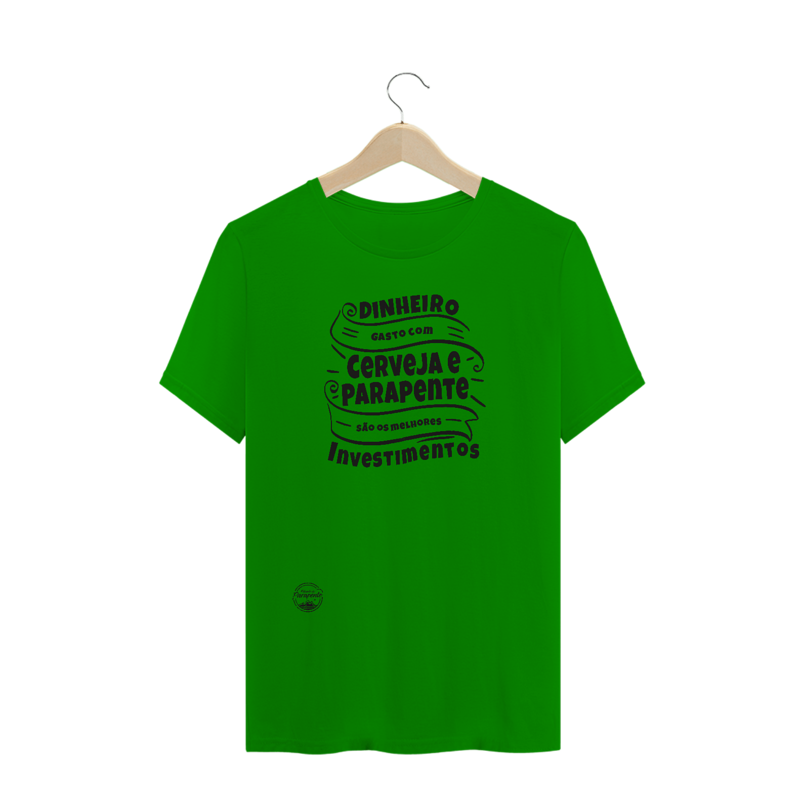 Camiseta Cerveja e Parapente 