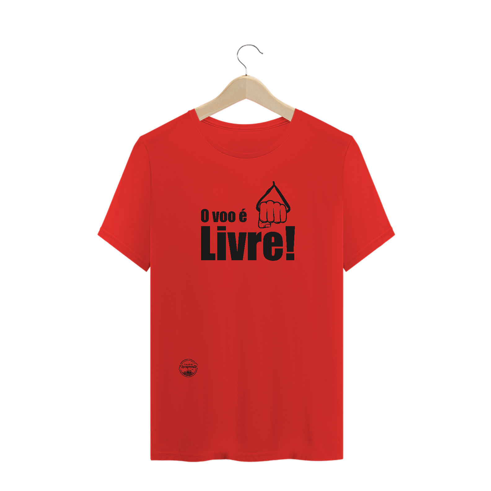 Camiseta O Voo é Livre