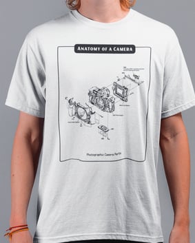 Camiseta Anatomy Of A Camera