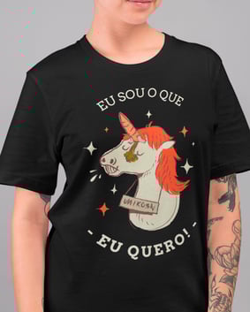 Camiseta Eu Sou Um Unicórnio 