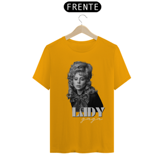 Nome do produto Camiseta Lady Gaga - Die With A Smile - Black & White