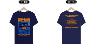 Nome do produto Camiseta Frente e Costas Billie Eilish - Hit Me Hard And Soft Tour Poster + Tracklist
