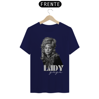 Nome do produto Camiseta Lady Gaga - Die With A Smile - Black & White