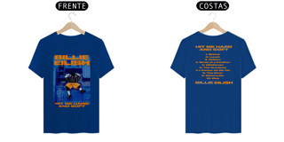 Nome do produto Camiseta Frente e Costas Billie Eilish - Hit Me Hard And Soft Tour Poster + Tracklist