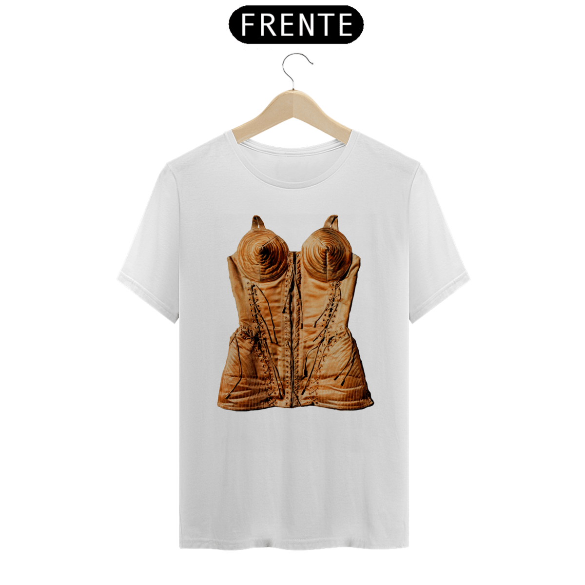 Nome do produto: Camiseta Madonna - Blond Ambition Tour\'s Corset
