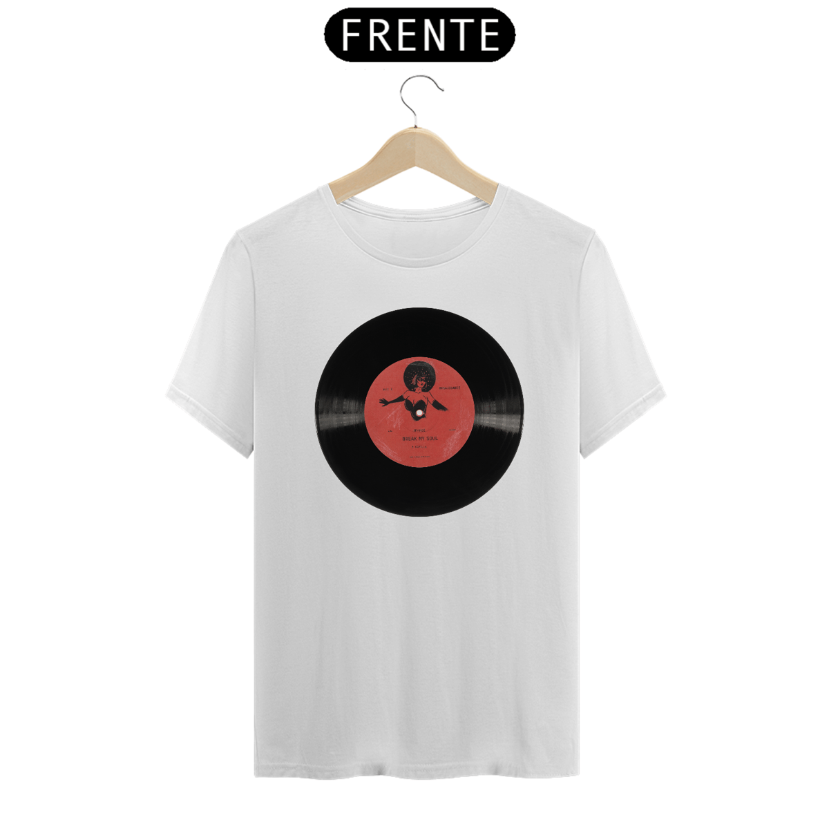Nome do produto: Camiseta Beyoncé - Break My Soul - Vynil A Capella Box