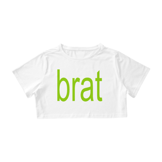 Nome do produto Cropped Charli XCX - Brat