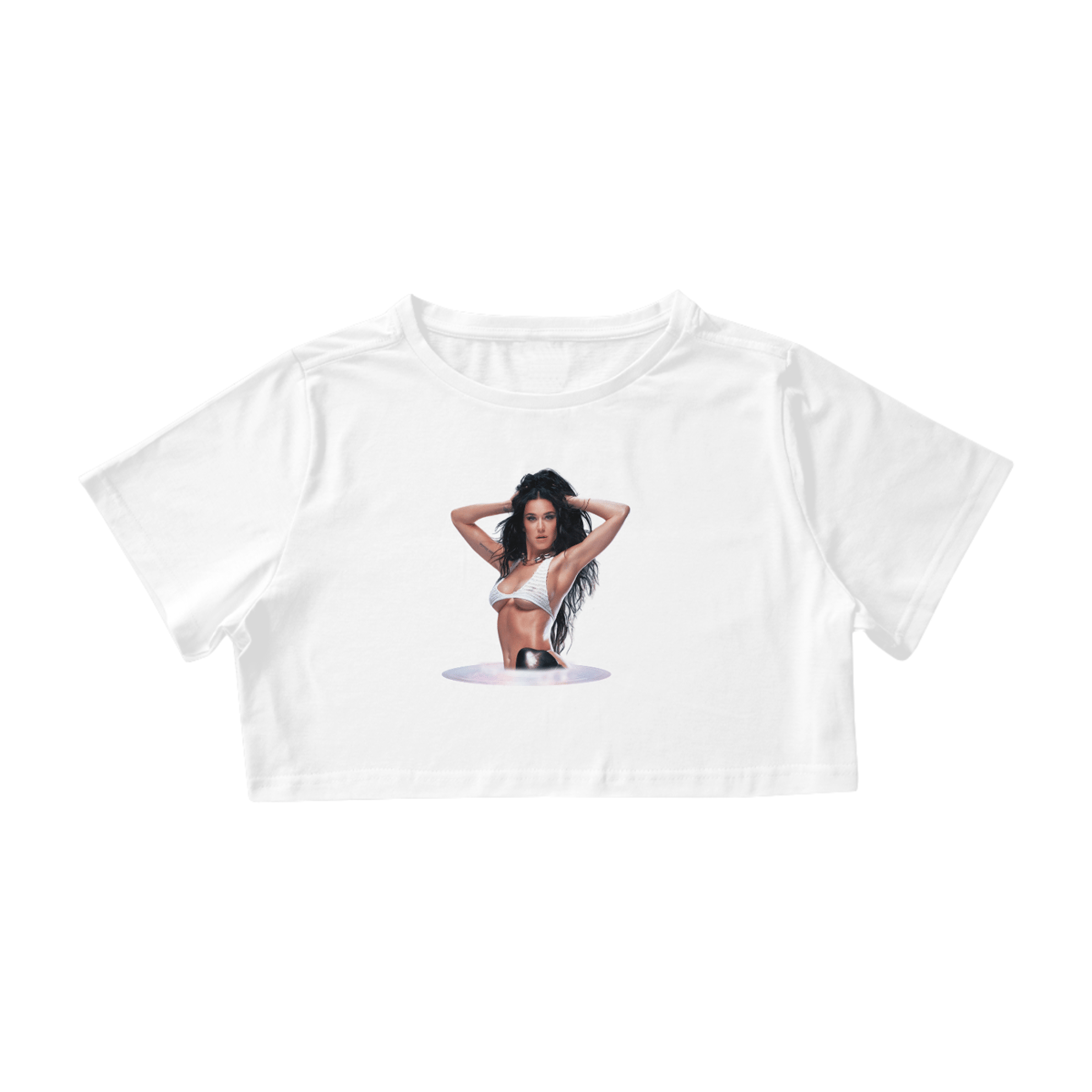 Nome do produto: Cropped Katy Perry - Woman\'s World Cover Minimalist