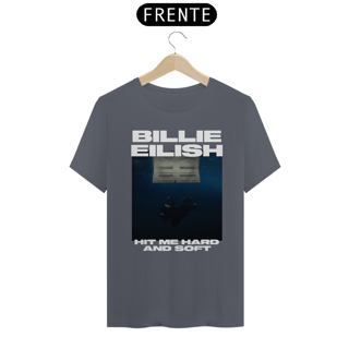 Nome do produto Camiseta Billie Elilish - Hit Me Soft And Hard Cover