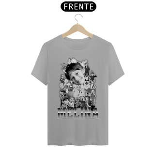 Nome do produto Camiseta Melina - Black & White Heart