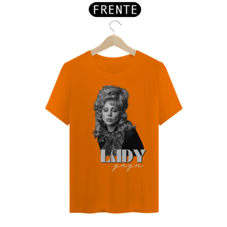 Nome do produto Camiseta Lady Gaga - Die With A Smile - Black & White