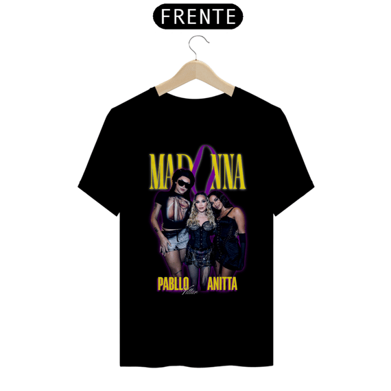 Camiseta Madonna - Pabllo Vittar & Anitta