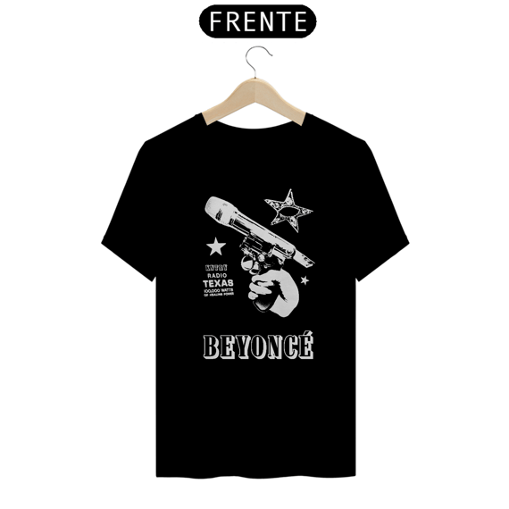 Camiseta Beyoncé - Cowboy Carter Microphone Gun