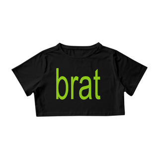 Nome do produto Cropped Charli XCX - Brat