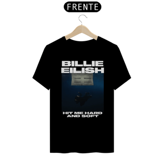 Nome do produto Camiseta Billie Elilish - Hit Me Soft And Hard Cover