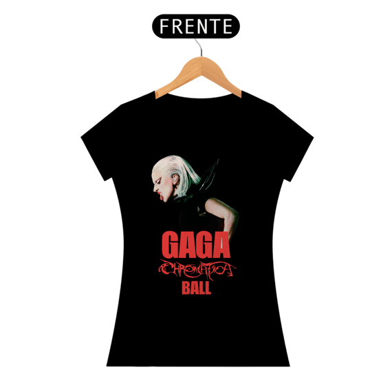 Camiseta Baby Long Lady Gaga - Chromatica Ball