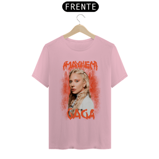 Nome do produto Camiseta Lady Gaga - Mayhem - Abacadabra White