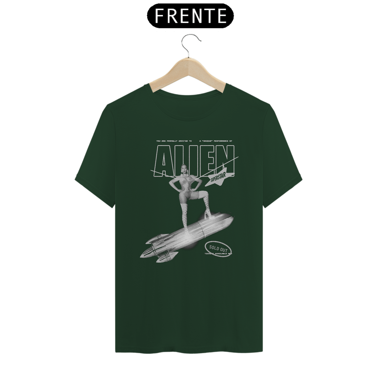 Nome do produto: Camiseta Beyoncé - Alien Superstar Rocket