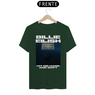 Nome do produto Camiseta Billie Elilish - Hit Me Soft And Hard Cover