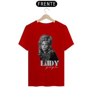 Nome do produto Camiseta Lady Gaga - Die With A Smile - Black & White