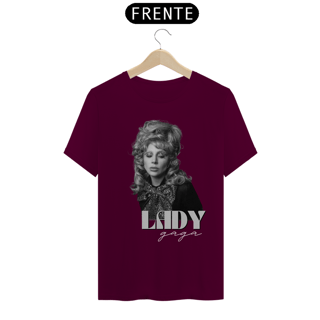 Nome do produto Camiseta Lady Gaga - Die With A Smile - Black & White