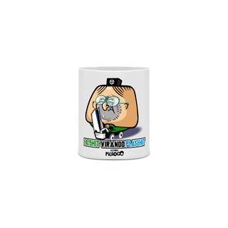 Nome do produto CaiSHIT virando PlaySHIT Caneca