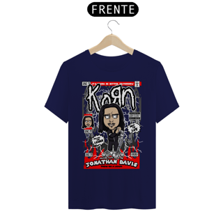 Nome do produto Camiseta Básica - Jonathan Davis - Korn