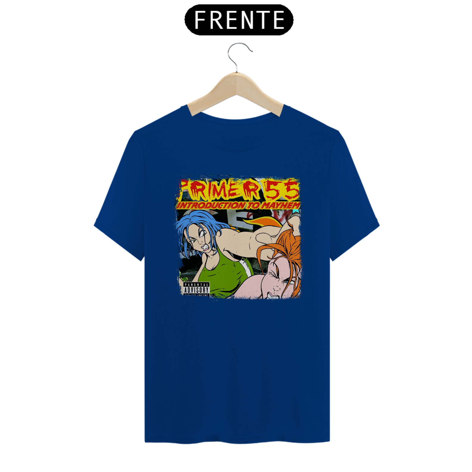 トップス  Prime T-Shirt blue - Size M T-Shirt Classic Camiseta Básica - Primer 55 em Rocket Classic T-Shirts