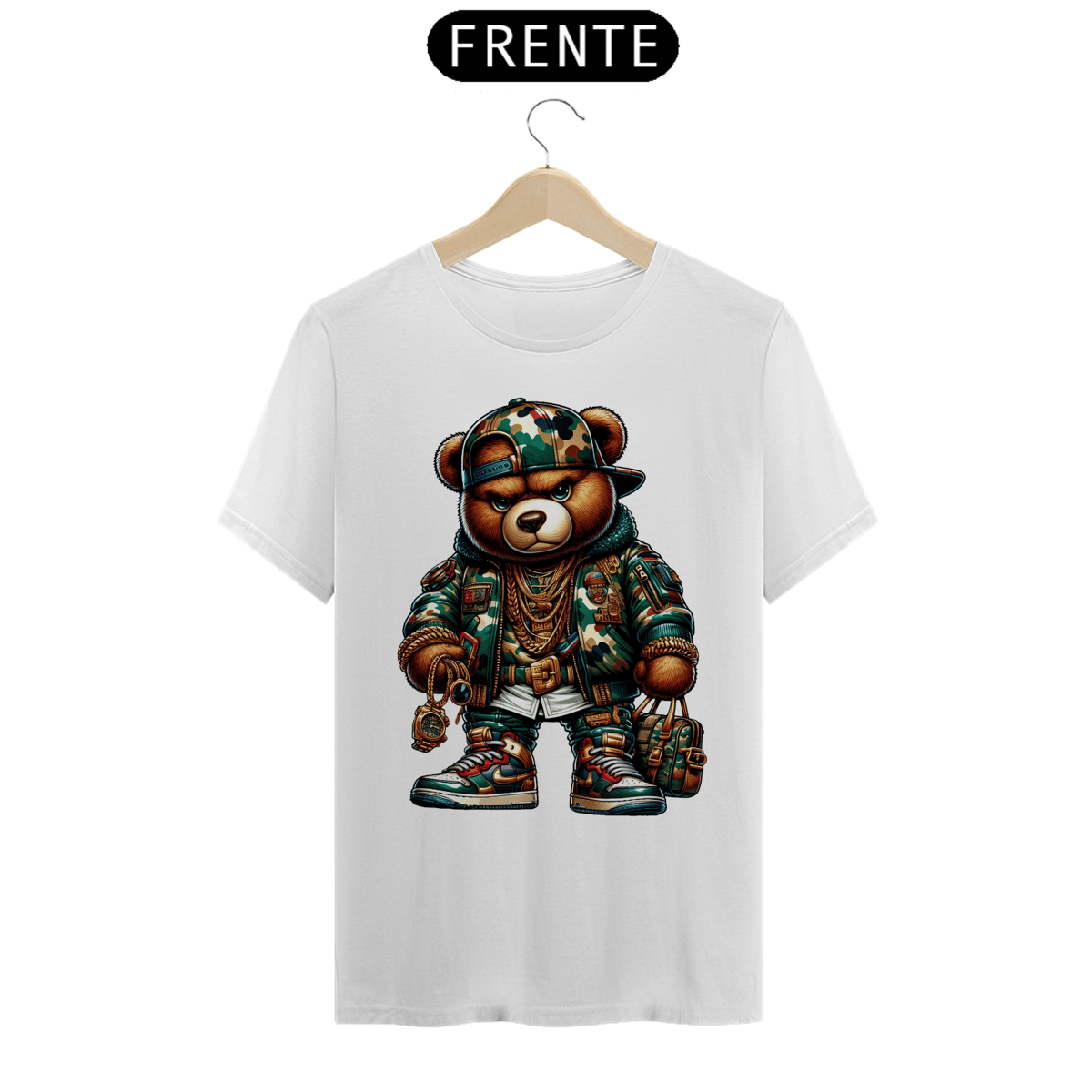 Nome do produto: T-Shirt Unisex - Teddy Bear