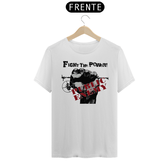Camiseta Básica - Public Enemy