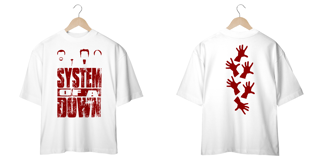 Nome do produto Oversized Unissex - System of a Down