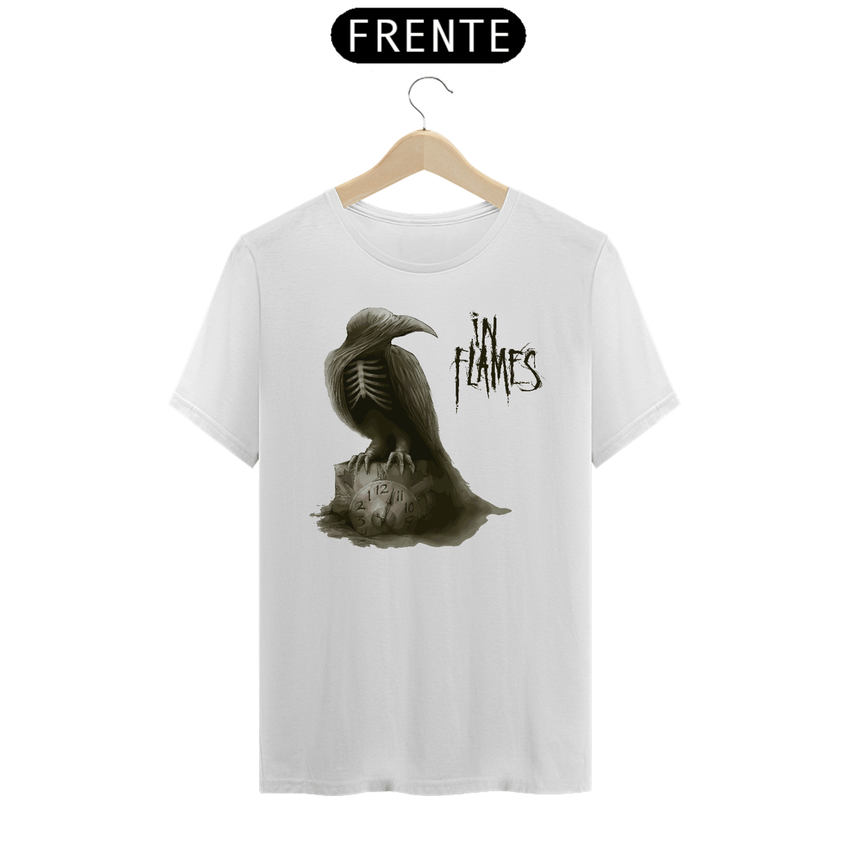Camiseta Básica - In Flames Nome do produto: Camiseta Básica - In Flames