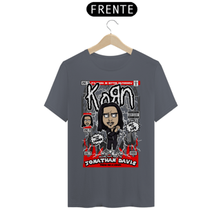 Nome do produto Camiseta Básica - Jonathan Davis - Korn