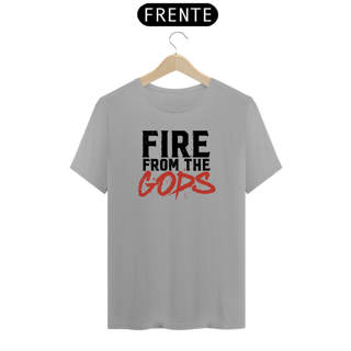 Nome do produto Camiseta Básica - Fire From The Gods