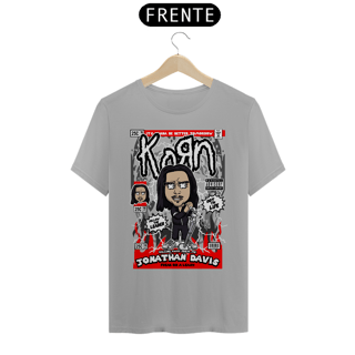 Nome do produto Camiseta Básica - Jonathan Davis - Korn