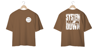 Nome do produto Oversized Unissex - System of a Down