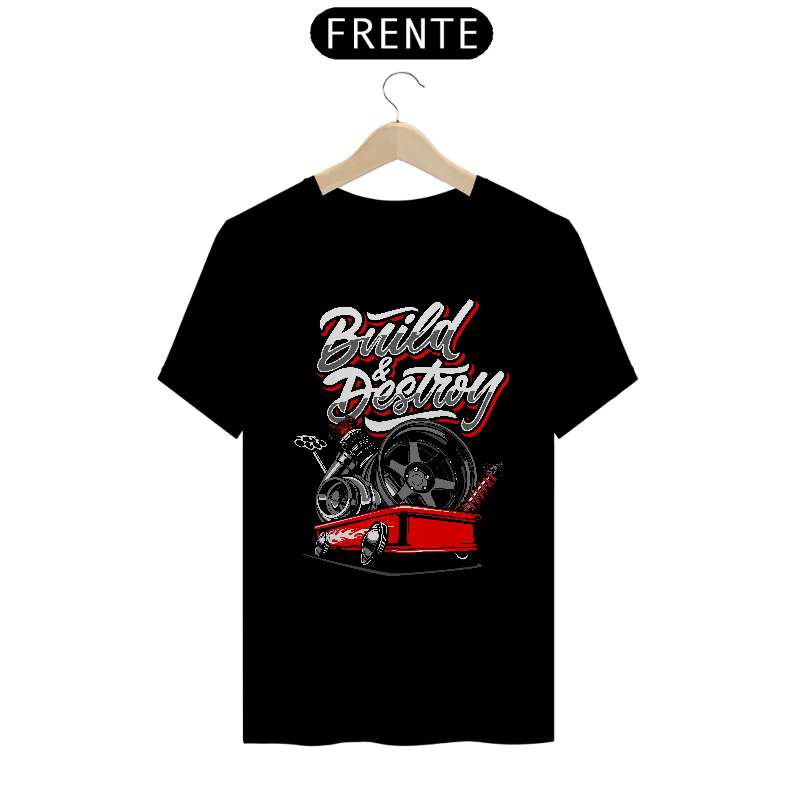 T-Shirt Unisex - Classic Cars BR