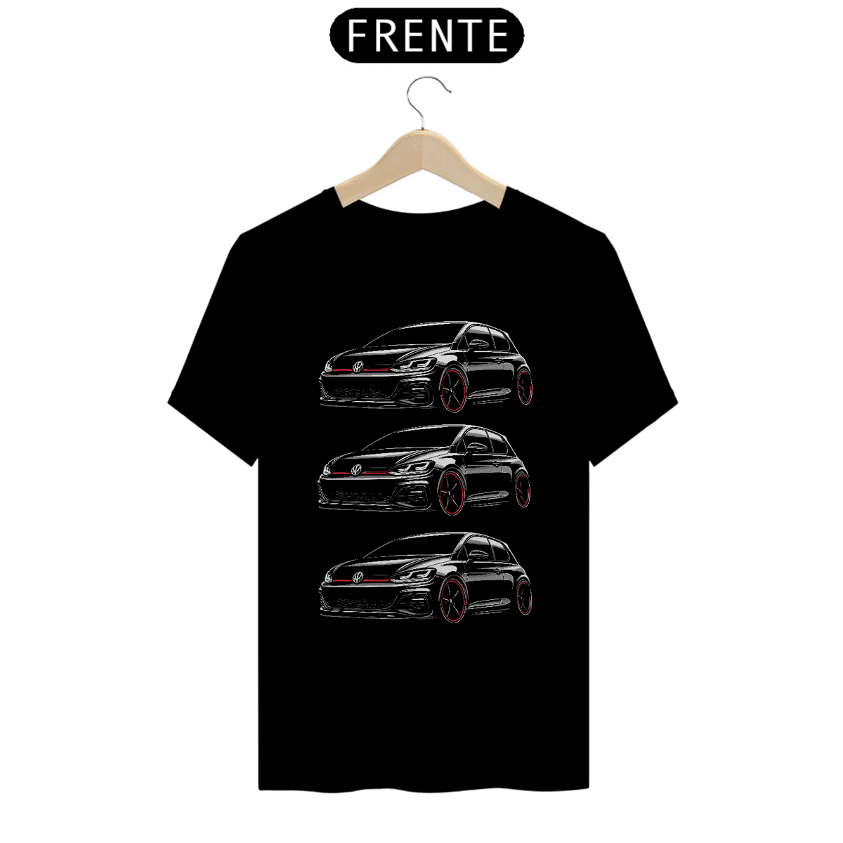 Nome do produto: T-Shirt Unisex - Classic Cars BR