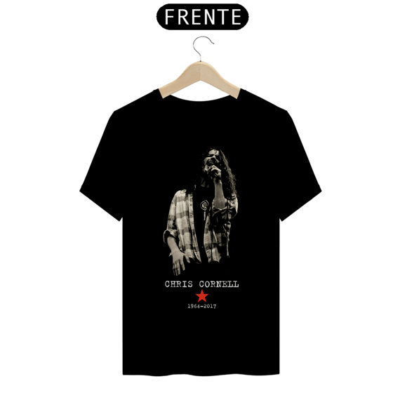 Camiseta Básica - Chris Cornell