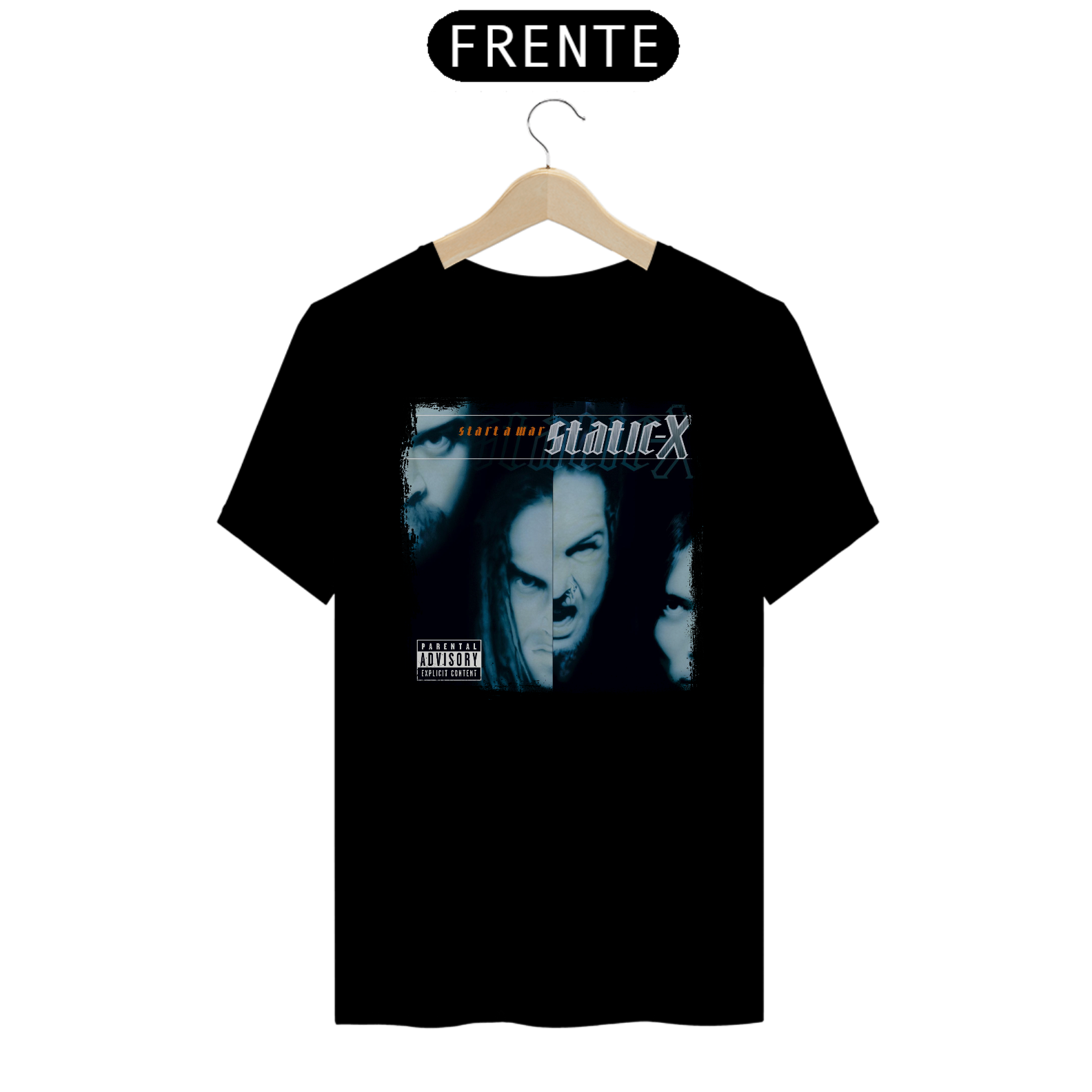 Camiseta Básica - Static-X