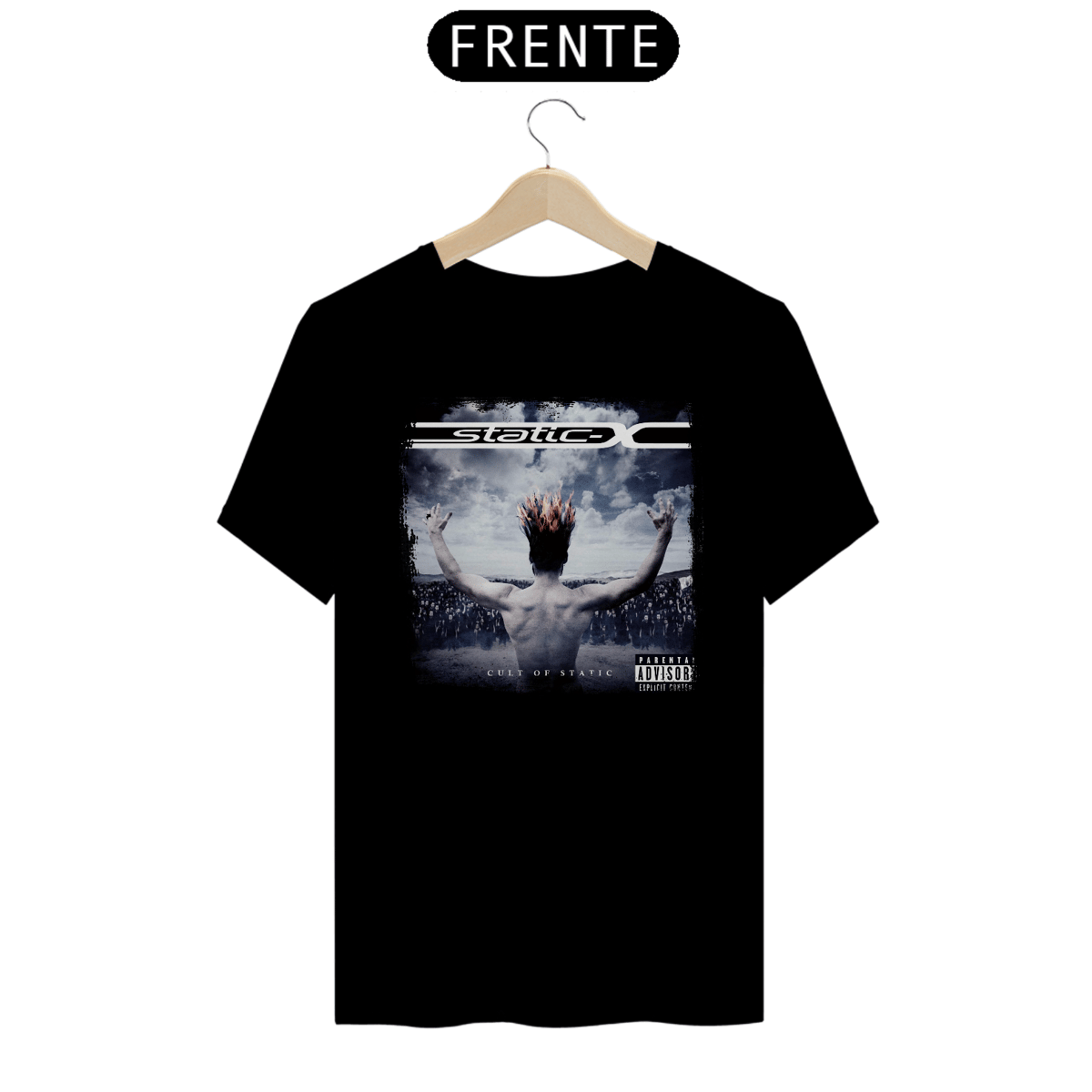 Nome do produto: Camiseta Básica - Static-X