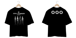 Nome do produto Oversized Unissex - Coal Chamber