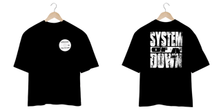 Nome do produto Oversized Unissex - System of a Down