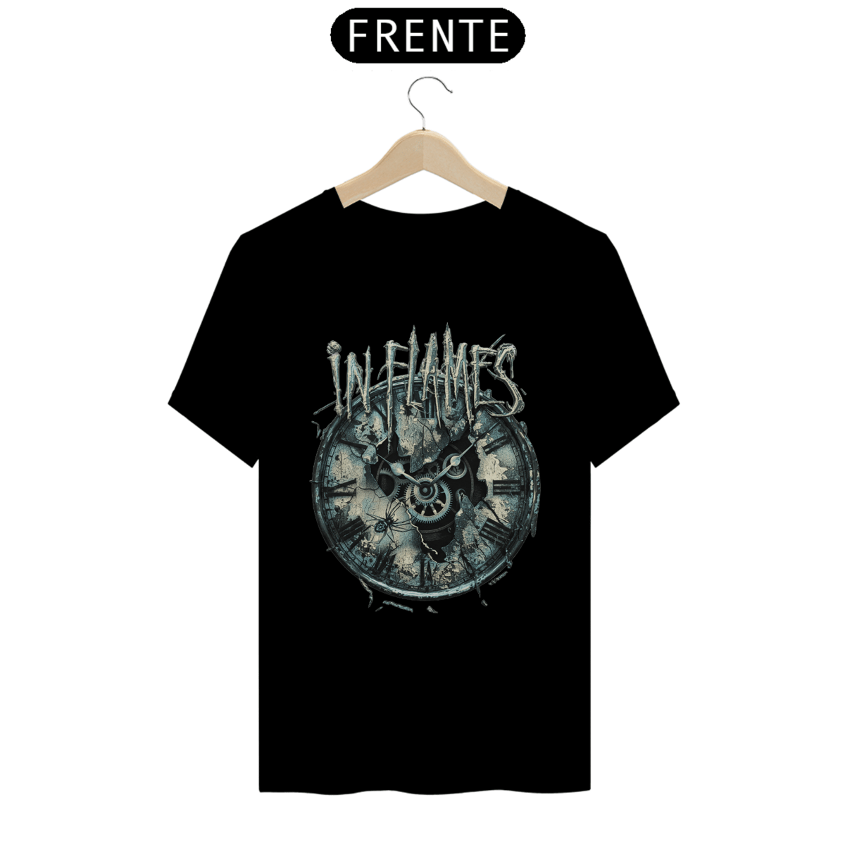 Camiseta Básica - In Flames Nome do produto: Camiseta Básica - In Flames