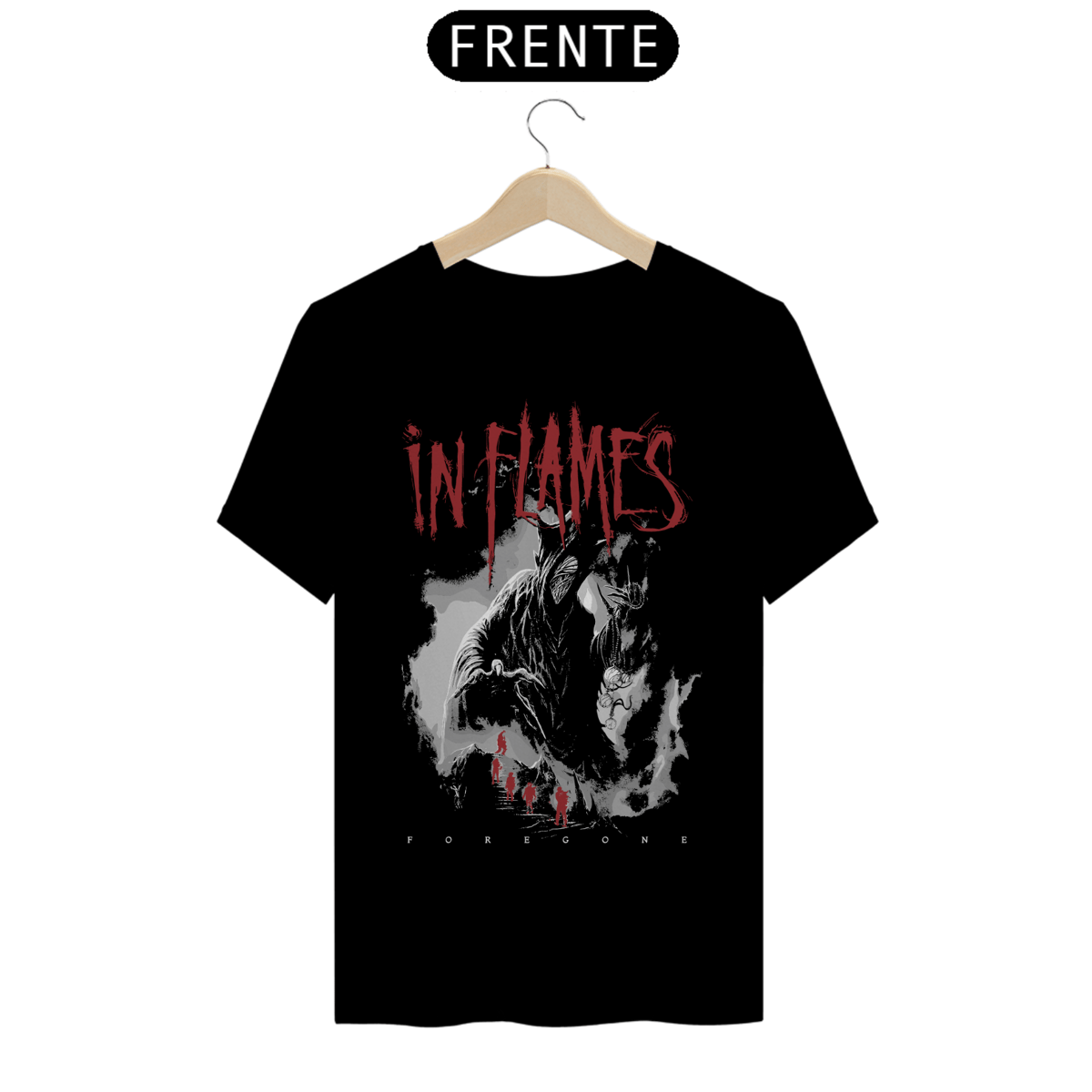 Camiseta Básica - In Flames Nome do produto: Camiseta Básica - In Flames
