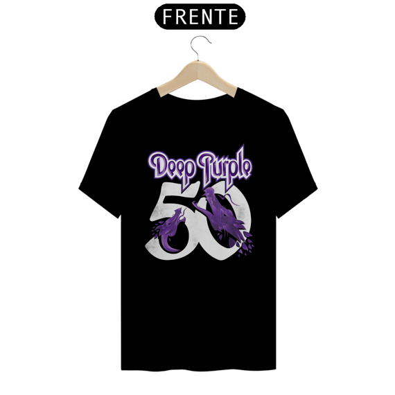 Camiseta Básica - Deep Purple