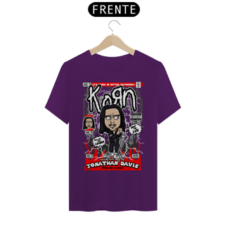 Nome do produto Camiseta Básica - Jonathan Davis - Korn